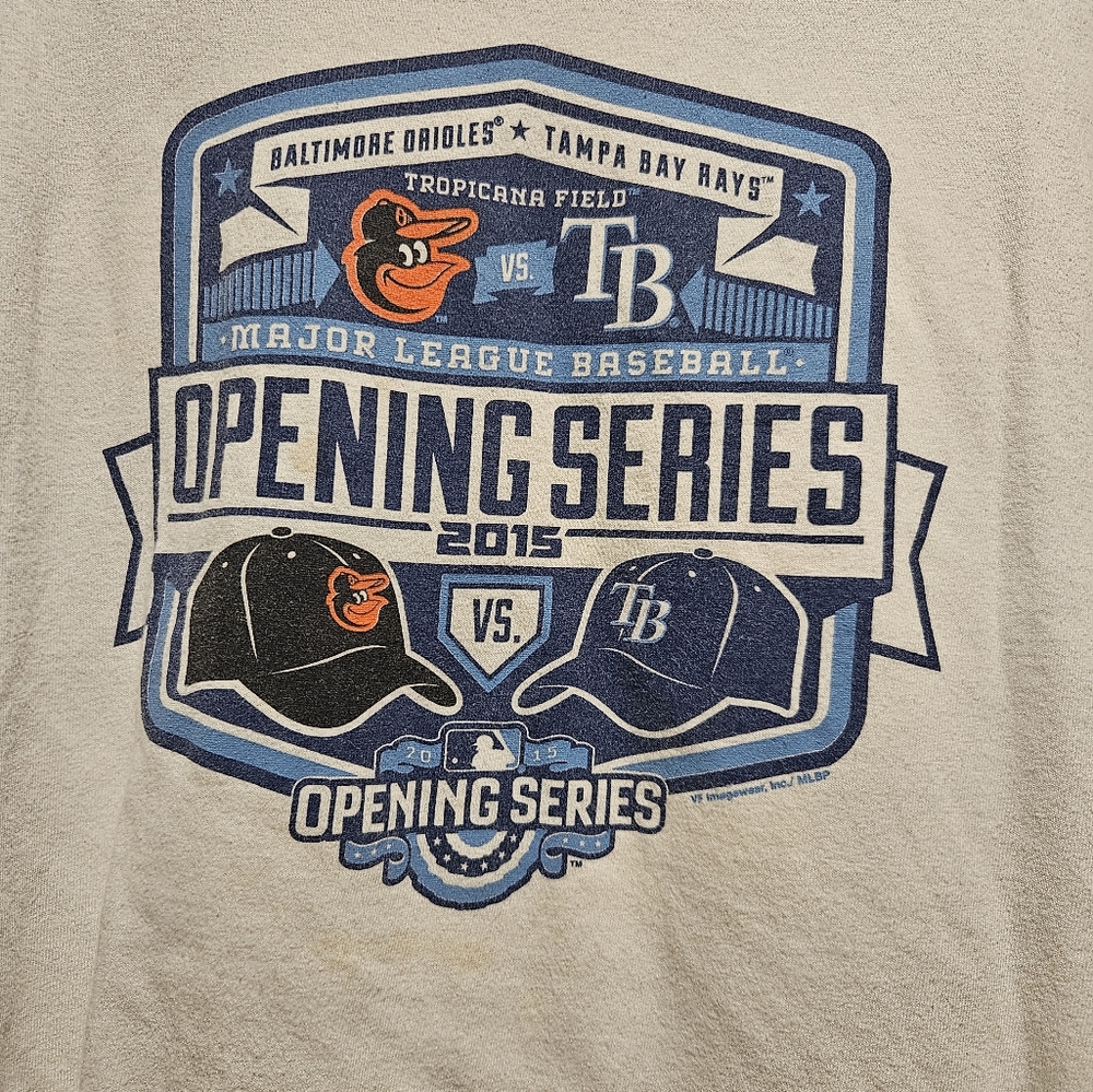 2015 Opening Series Tampa Bay Rays MLB Tee